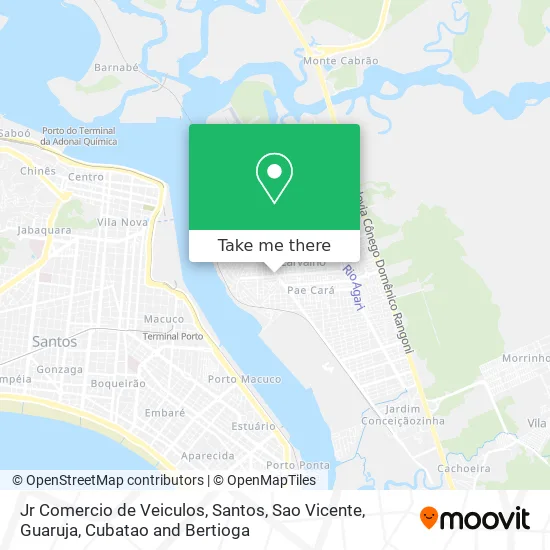 Jr Comercio de Veiculos map