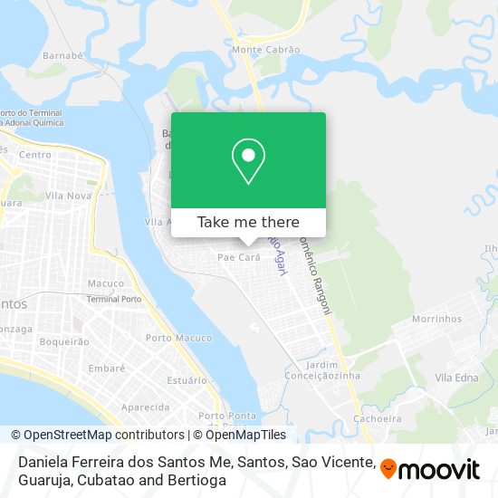 Mapa Daniela Ferreira dos Santos Me