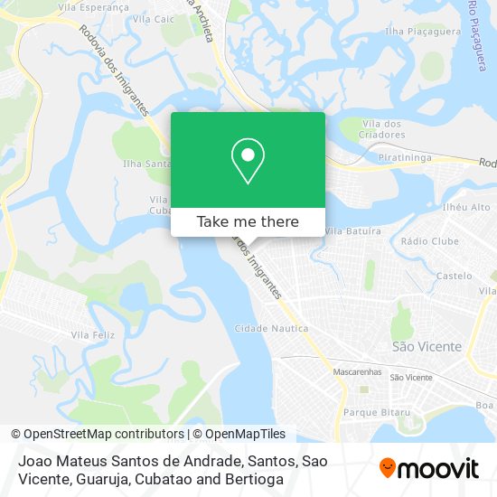 Joao Mateus Santos de Andrade map