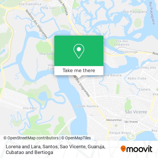 Lorena and Lara map