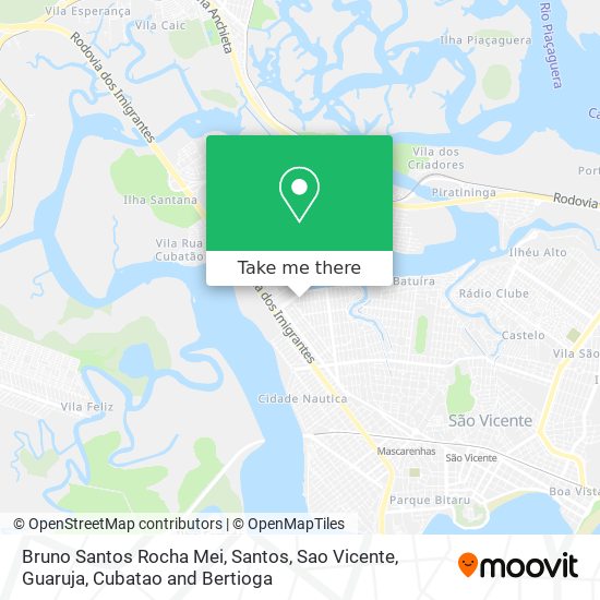 Bruno Santos Rocha Mei map