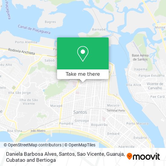 Daniela Barbosa Alves map