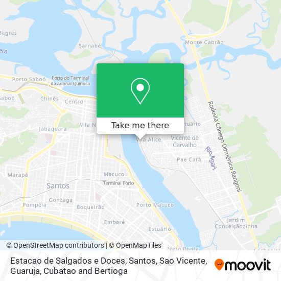Estacao de Salgados e Doces map