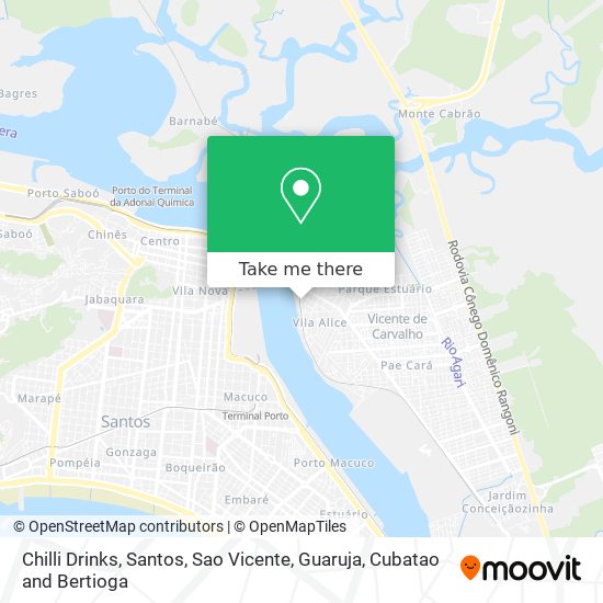 Chilli Drinks map