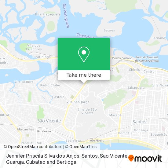 Jennifer Priscila Silva dos Anjos map