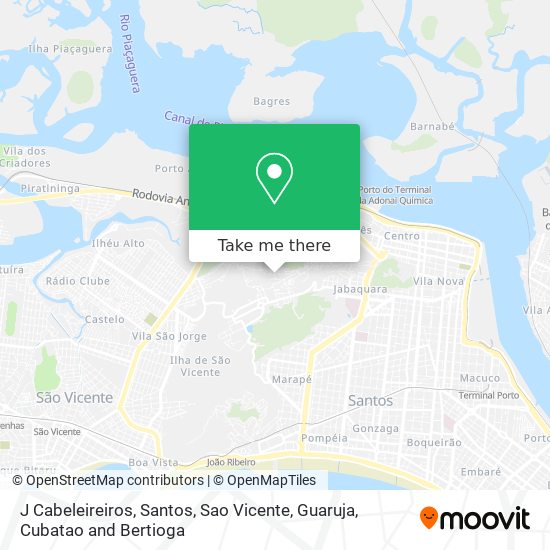 J Cabeleireiros map