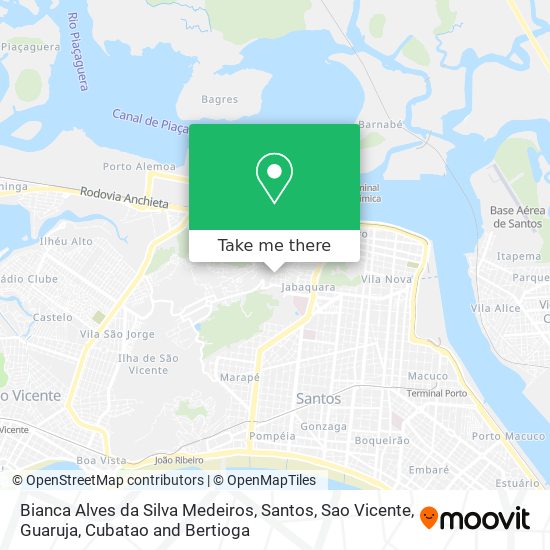 Mapa Bianca Alves da Silva Medeiros