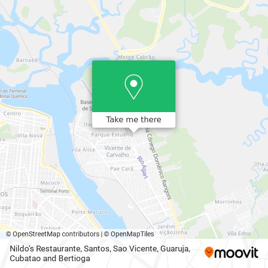Mapa Nildo's Restaurante