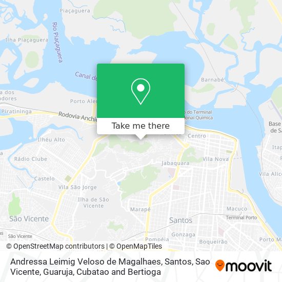 Andressa Leimig Veloso de Magalhaes map