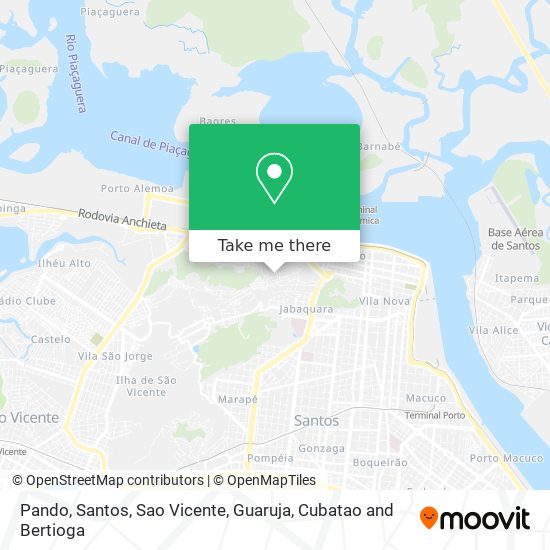 Pando map