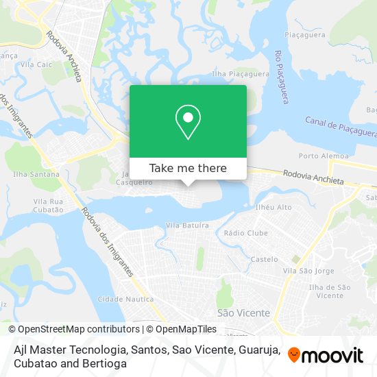 Ajl Master Tecnologia map