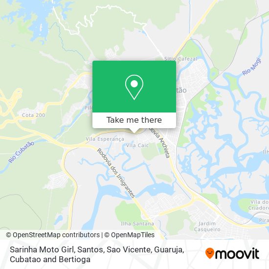 Sarinha Moto Girl map