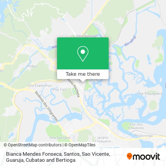 Mapa Bianca Mendes Fonseca