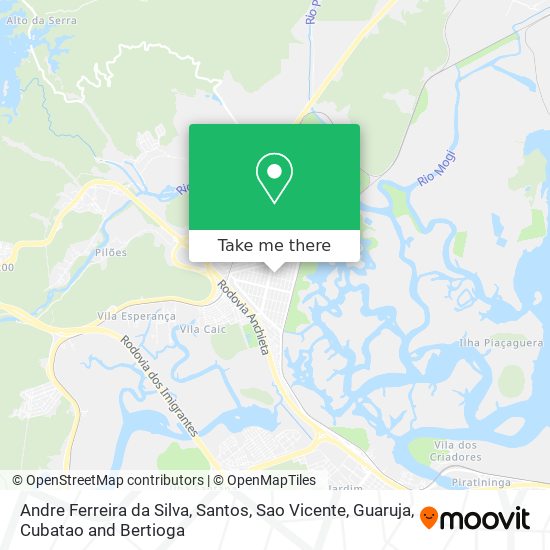 Andre Ferreira da Silva map