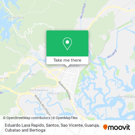 Eduardo Lava Rapido map