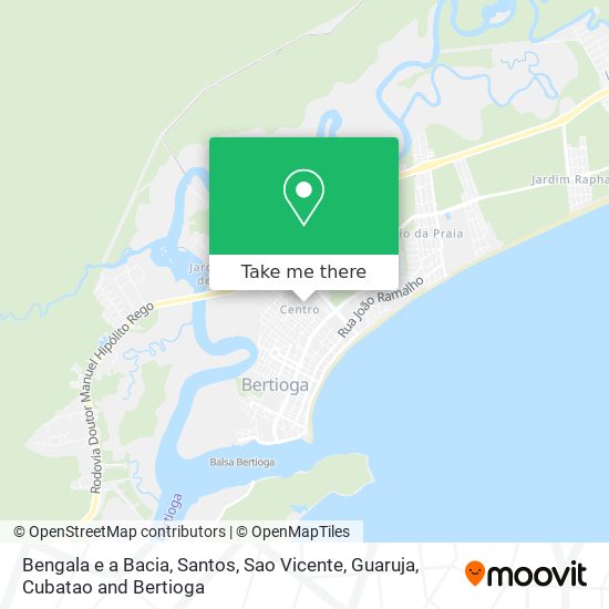 Bengala e a Bacia map