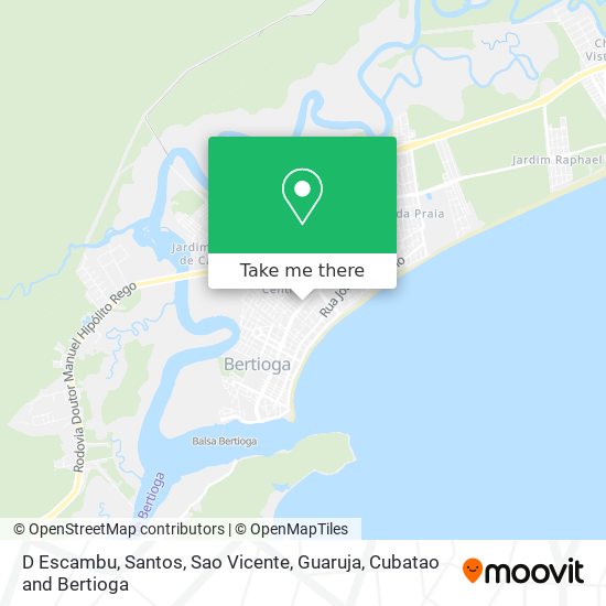 D Escambu map