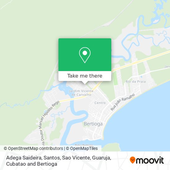 Adega Saideira map