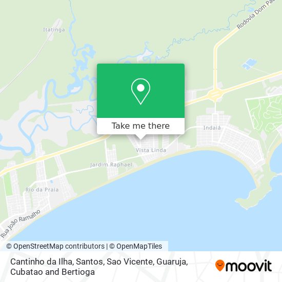 Cantinho da Ilha map