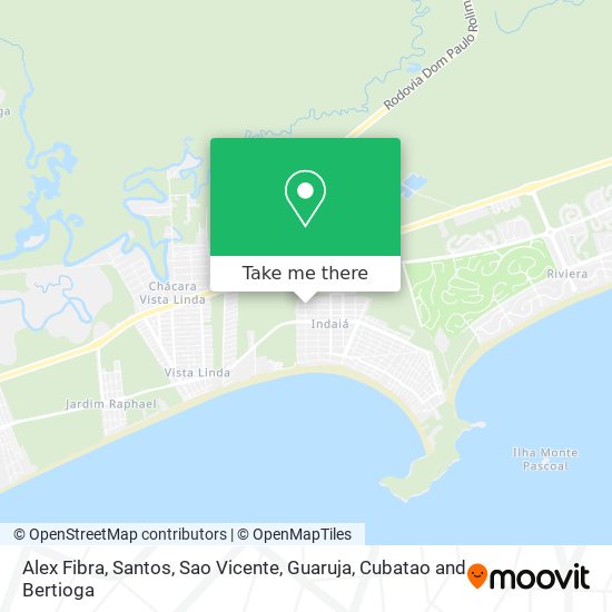 Alex Fibra map