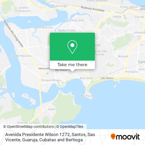 Avenida Presidente Wilson 1272 map
