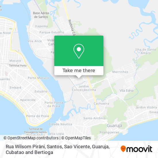 Rua Wilsom Pirâni map