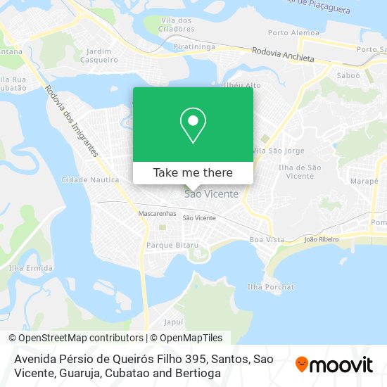 Avenida Pérsio de Queirós Filho 395 map