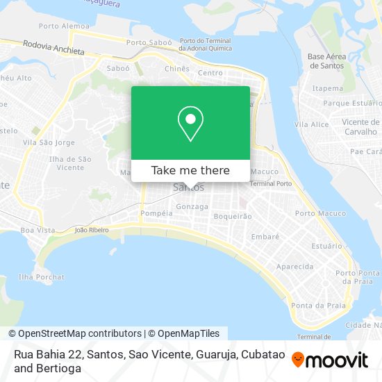 Rua Bahia 22 map