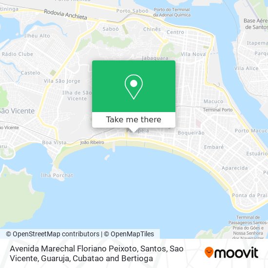 Avenida Marechal Floriano Peixoto map