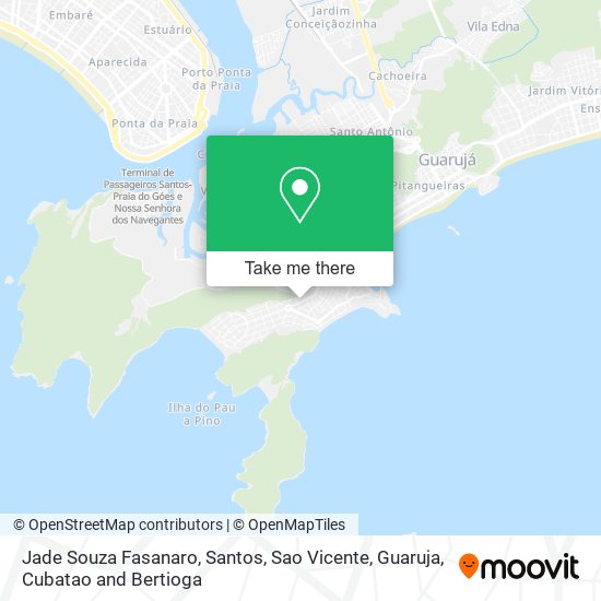 Jade Souza Fasanaro map