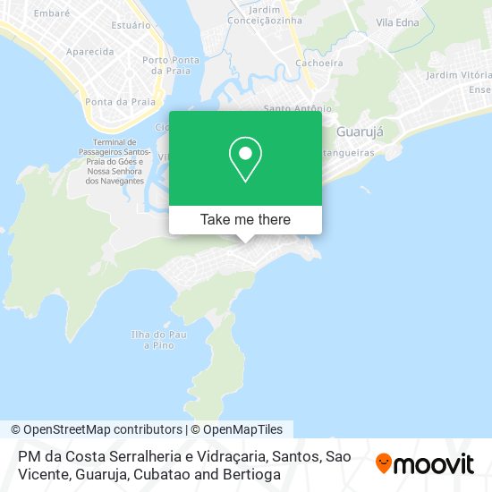PM da Costa Serralheria e Vidraçaria map