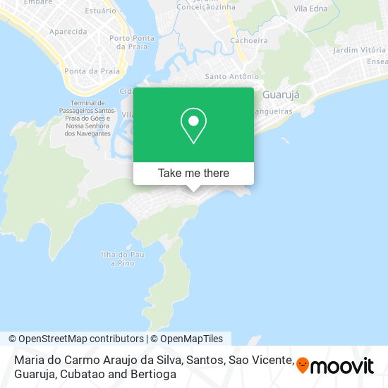 Maria do Carmo Araujo da Silva map