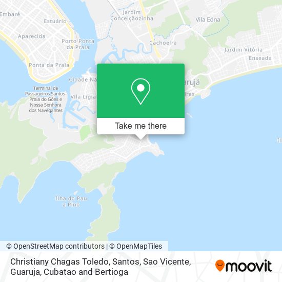 Christiany Chagas Toledo map