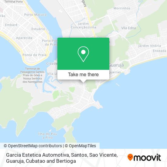 Mapa Garcia Estetica Automotiva
