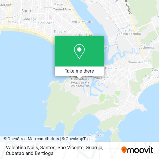 Valentina Nails map