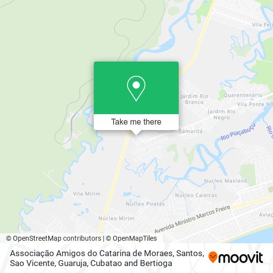 Associação Amigos do Catarina de Moraes map