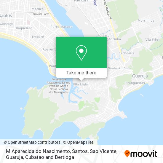 M Aparecida do Nascimento map