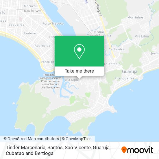 Tinder Marcenaria map