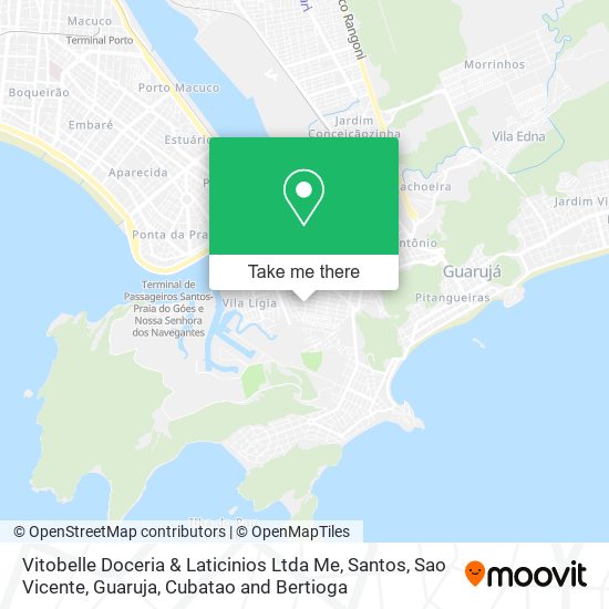 Mapa Vitobelle Doceria & Laticinios Ltda Me