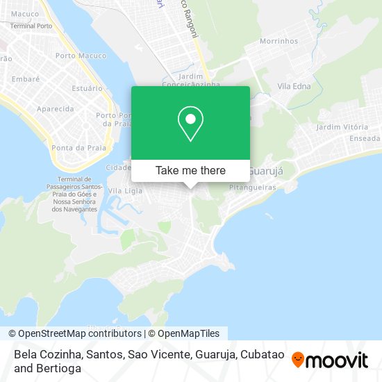 Bela Cozinha map
