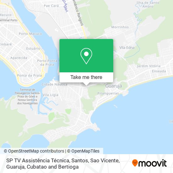SP TV Assistência Técnica map