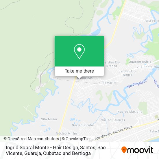 Ingrid Sobral Monte - Hair Design map