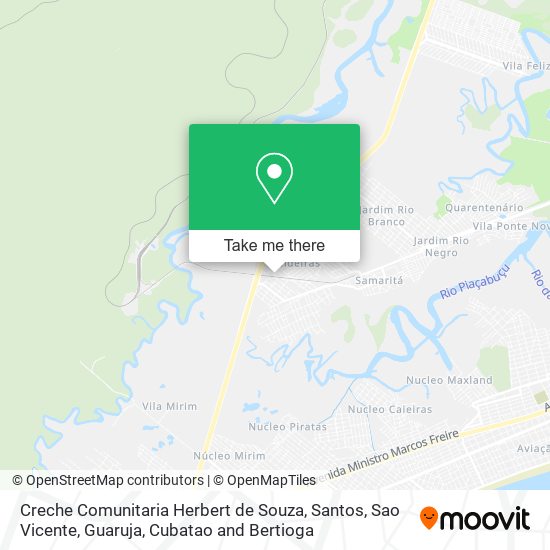 Creche Comunitaria Herbert de Souza map