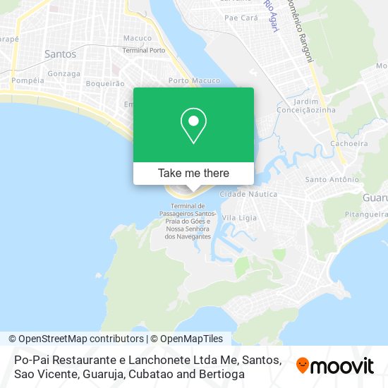 Po-Pai Restaurante e Lanchonete Ltda Me map