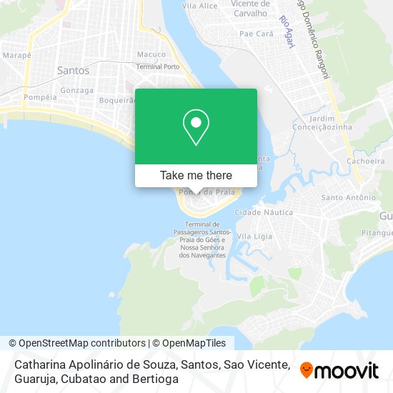 Catharina Apolinário de Souza map