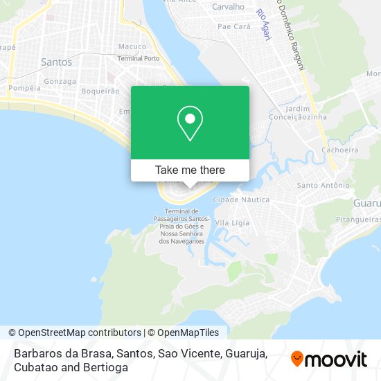 Barbaros da Brasa map