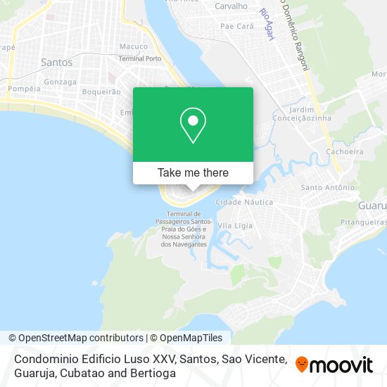 Mapa Condominio Edificio Luso XXV