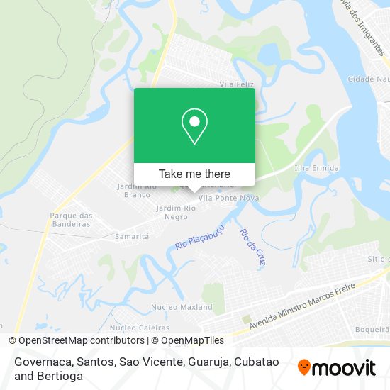 Governaca map