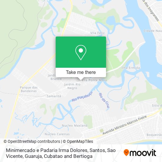 Minimercado e Padaria Irma Dolores map