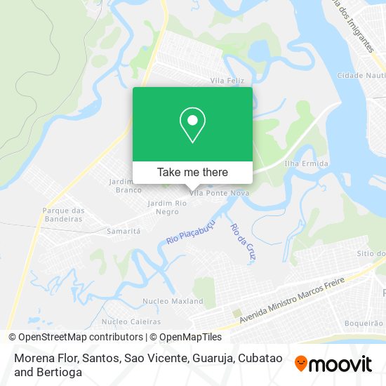 Morena Flor map